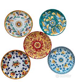 Piatti in Ceramica- F.lli Soldano- Nuovi!