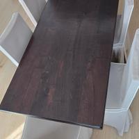 Tavolo in Legno Massello shabby chic Allungabile