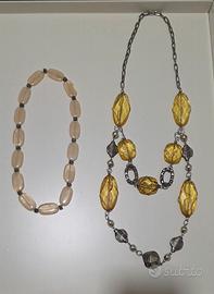 set 2 collane vintage