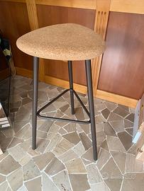 Sgabello sughero Domitalia mod. Pick alto78cm