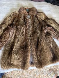 Pelliccia di marmotta anni ‘80