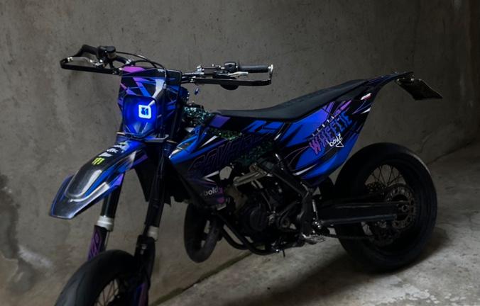 Vent dérapage 125 (blocco ktm sx 22 )