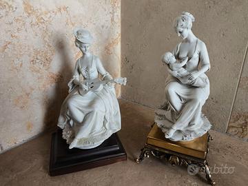 Statuette Capodimonte Triade