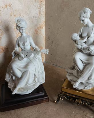 Statuette Capodimonte Triade