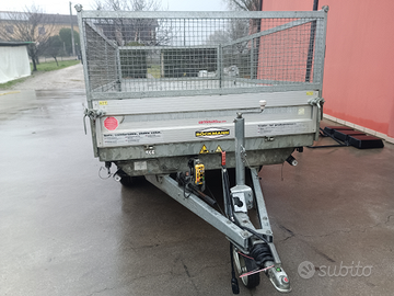 Rimorchio Bockmann ribaltabile trilaterale