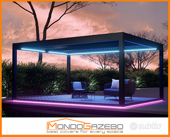 Pergola Bioclimatica orientabile o impacchettabile