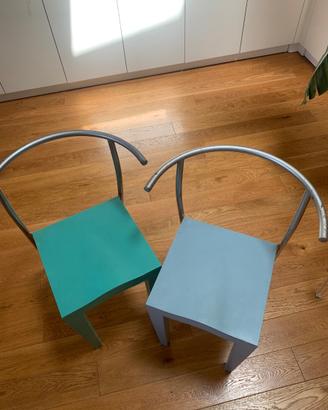 Coppia sedie kartell Dr Glob