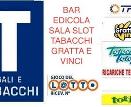 Bar Tabacchi Edicola Sala Slot