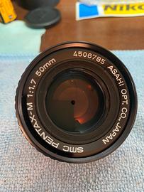 Obiettivo PENTAX serie M 50 1.7