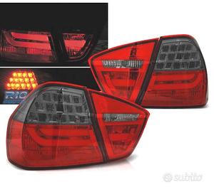 FANALI BMW E90 05-08 LED ROSSO FUMÈ SCURO