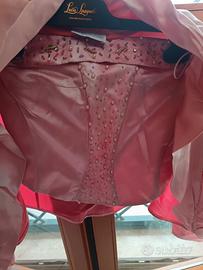 abito da sera Valeria Mazza rosa taglia 46