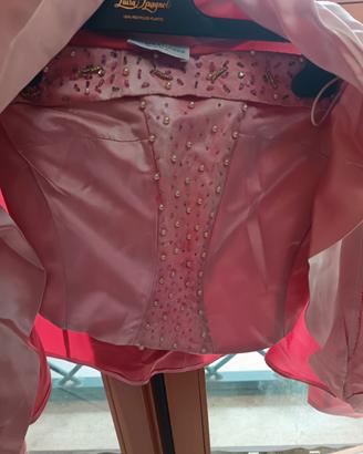 abito da sera Valeria Mazza rosa taglia 46