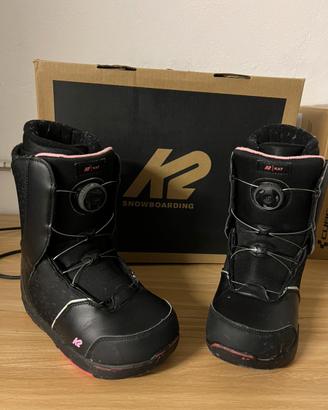 Scarponi snowboard k2 per ragazze
