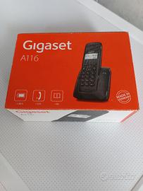 Gigaset - A116 - Telefono Cordless - Nero