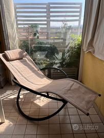 Sedia/e a dondolo da esterno impermeabile