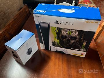 playstation 5 + cuffie sony abbinate