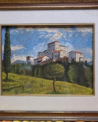 Olio su tavoletta di Roberto Maggioni.