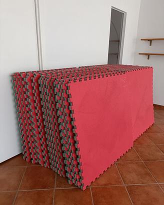 Tappetini tatami puzzle 100x100 cm 