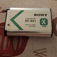 batteria sony NP-BX1