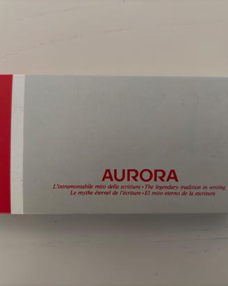 2 Penne sfera AURORA Marco Polo 2000 placcate oro