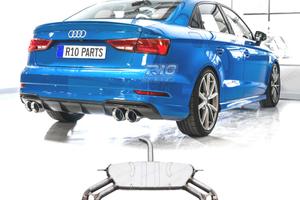 SILENZIATORE DI SCARICO PER AUDI A3 SEDAN 13-20 LO