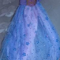Vestito carnevale rapunzel
