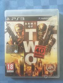 Gioco ps3 Army of two
