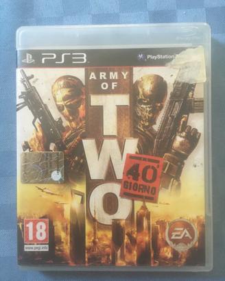 Gioco ps3 Army of two