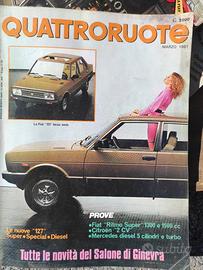 quattroruote fiat 131 