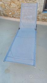 Coppia  Sdraio colore beige