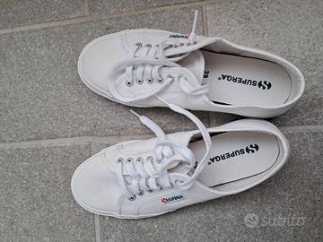 Scarpe superga bianche 