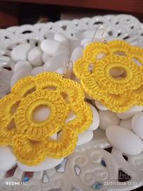orecchini crochet 