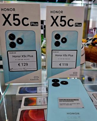 HONOR X5 C PLUS 128GB - 256GB nuovi