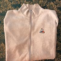 felpa con zip le coq sportif