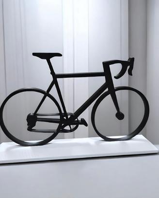 Decorazione arte statua bici bicicletta stampa3d