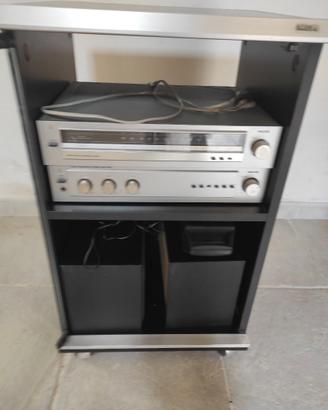 Mobiletto per stereo Philips e radio