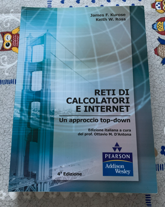 Libro 'Reti di calcolatori e internet'