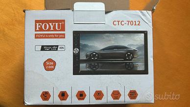 Autoradio 2 DIN FOYU modello CTC-7016