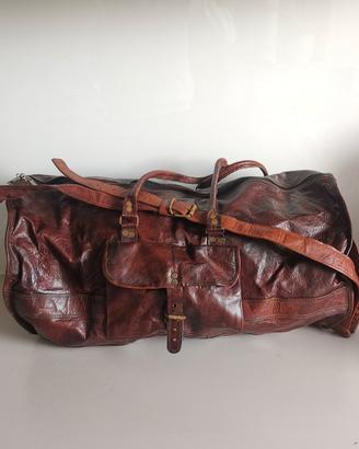 Borsone in pelle Gusti Leder