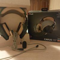 Trust carus cuffie da gaming 