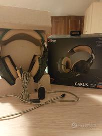 Trust carus cuffie da gaming 