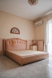 Letto a sommier classico marca Turri con materasso