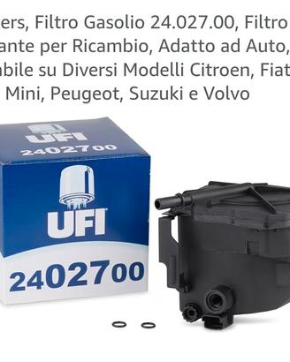 filtro aria + filtro gasolio UFI CITROEN PEUGEOT