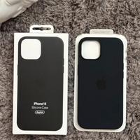 Cover Apple Nera in Silicone con MagSafe