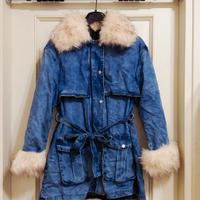 piumino con pelliccia 