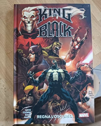 Fumetto Marvel Venom King in black 