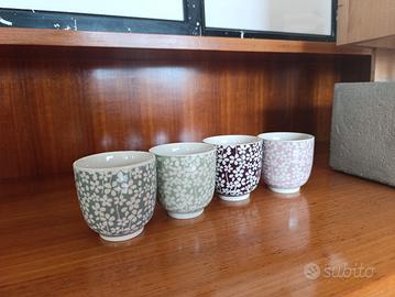 Set di 4 tazzine 