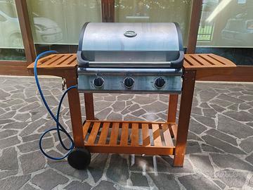 Barbecue a gas