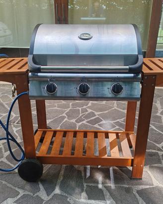 Barbecue a gas