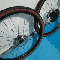 Ruote Fulcrum gr lite gravel  + cassetta+ gomme